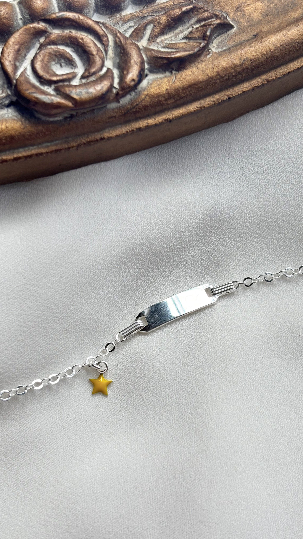 Pulsera Placa + Estrella