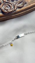Pulsera Placa + Estrella