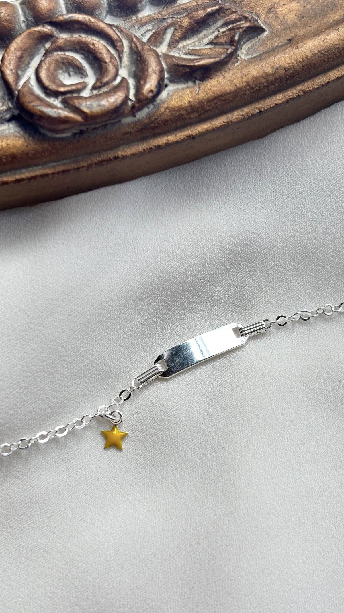 Pulsera Placa + Estrella