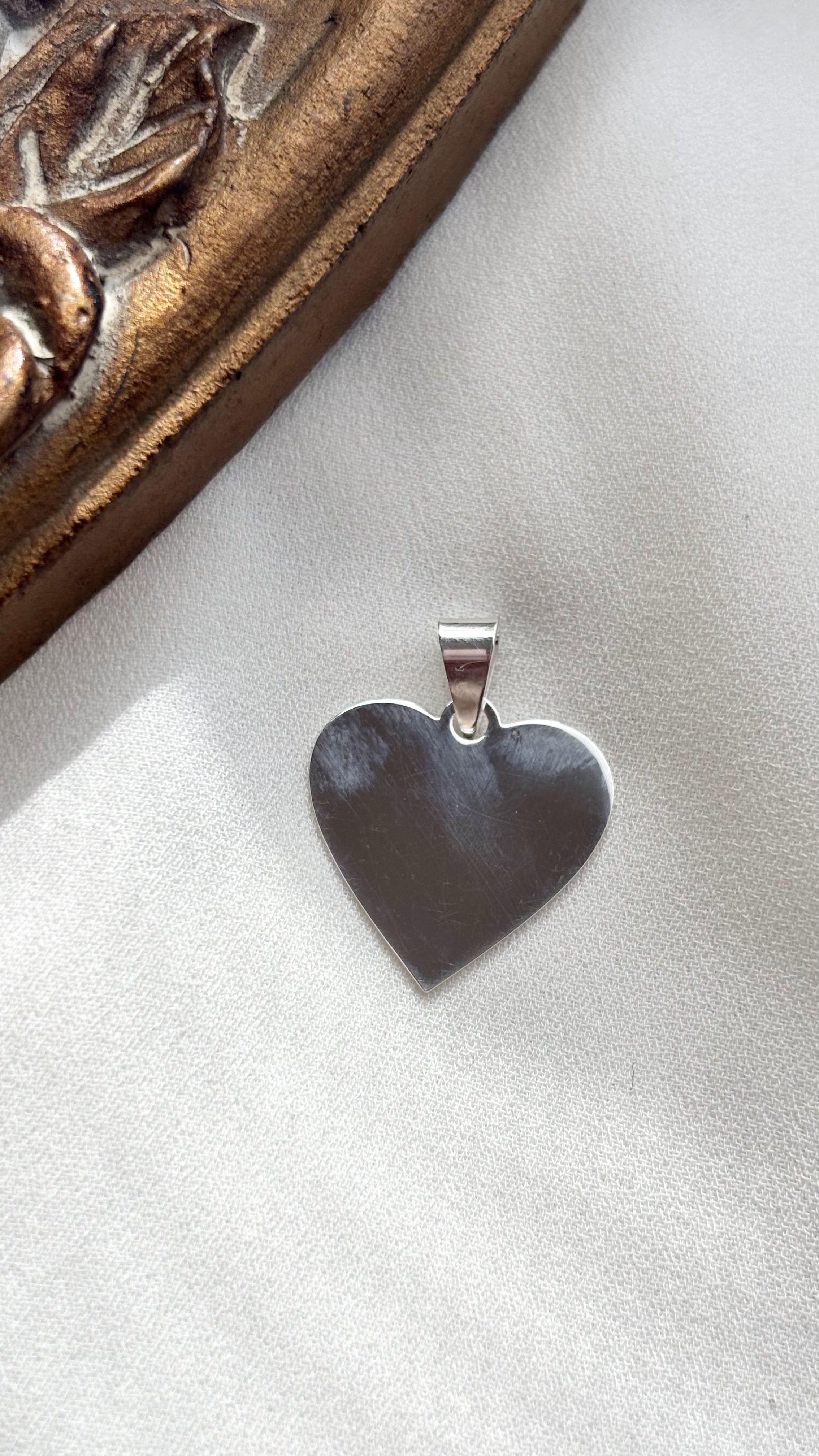 Colgante Placa Corazón