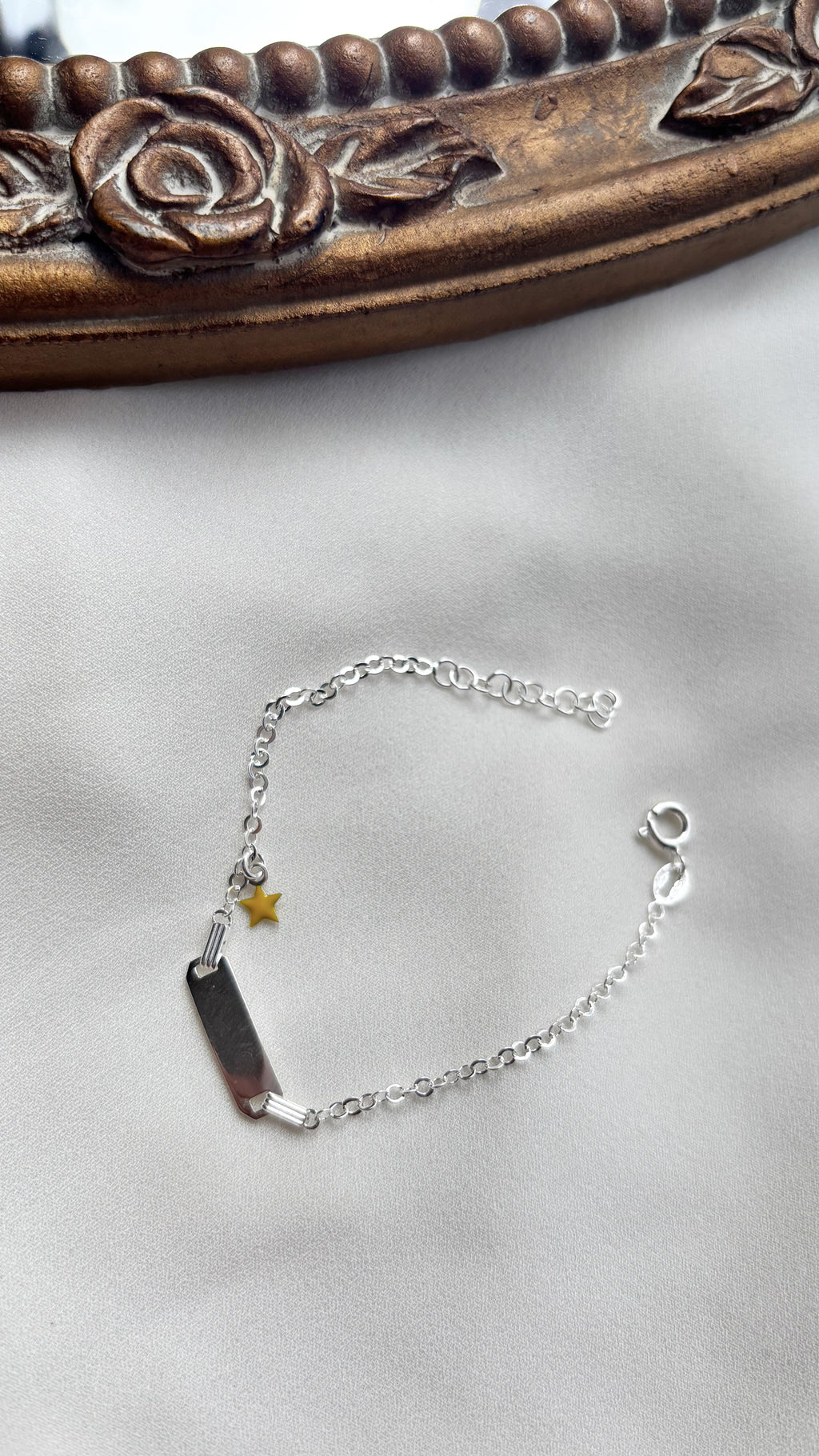 Pulsera Placa + Estrella