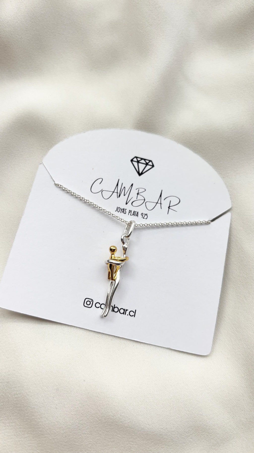 Collar Abrazo Eterno – Mamá e Hijo/a