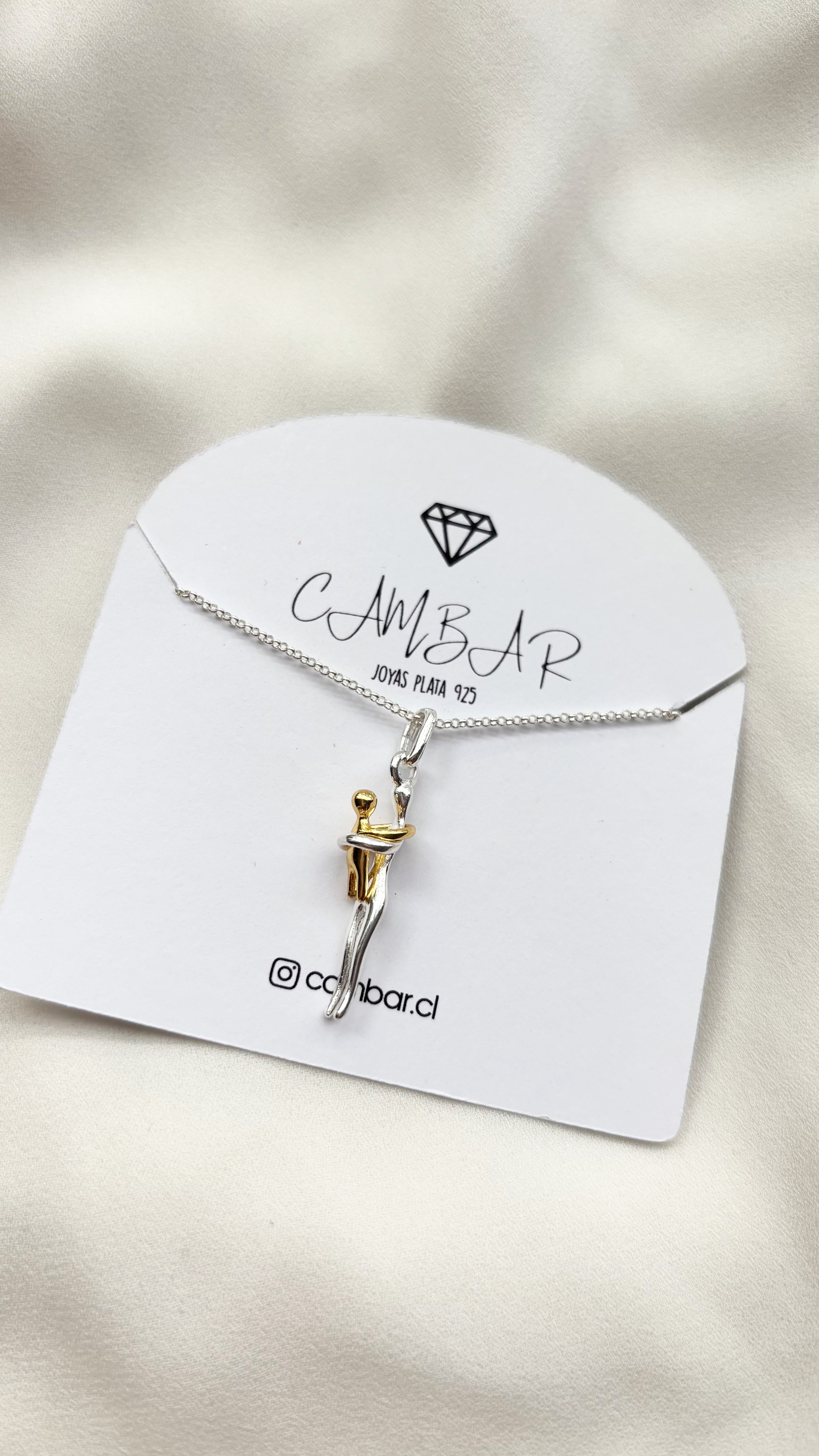 Collar Abrazo Eterno – Mamá e Hijo/a