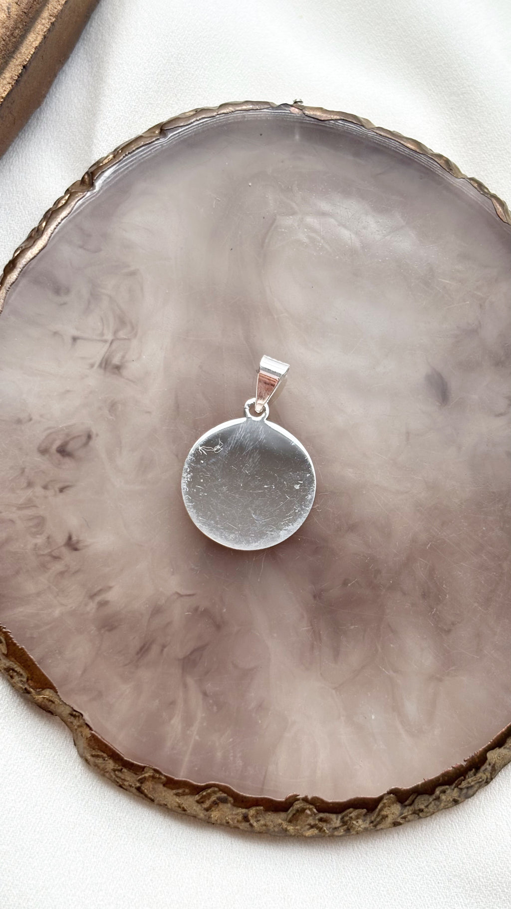 Colgante Placa Circular